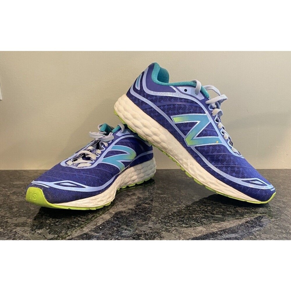 New Balance W980BG2 Fresh Foam Boracay Women’s Size 8.5 Blue/purple Walking